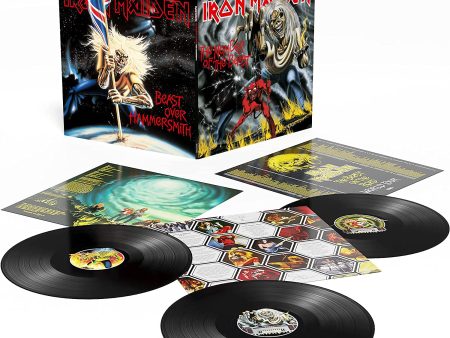 3LP - Iron Maiden - The Number of The Beast Plus Beast Over Hammersmith Online Hot Sale