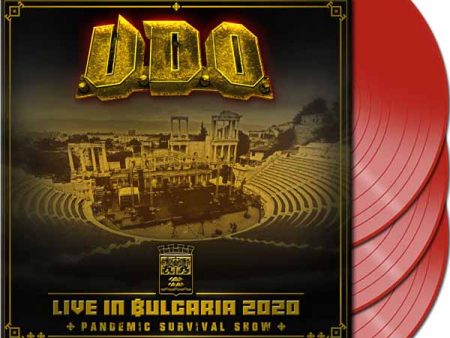 UDO - Live In Bulgaria 2020 - 3LP Fashion