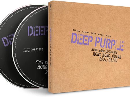 2CD - Deep Purple -  Live In Hong Kong Hot on Sale